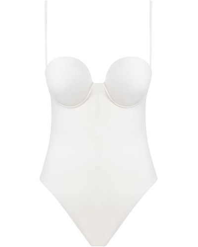 Magda Butrym Polyamide One-piece Swimwear - White