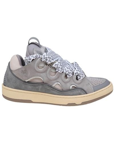 Lanvin Curb Sneakers - Gray