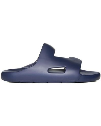 Bottega Veneta Rubber Sandals - Blue