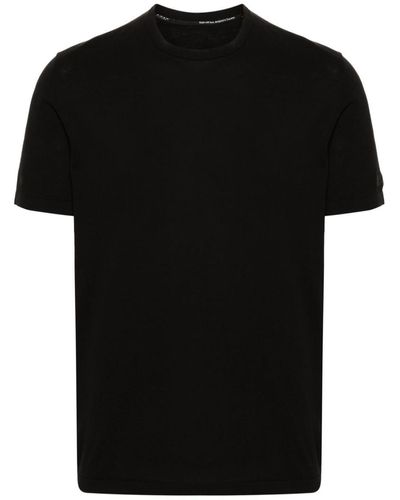 Rrd Cotton T-Shirt With Logo Label - Black