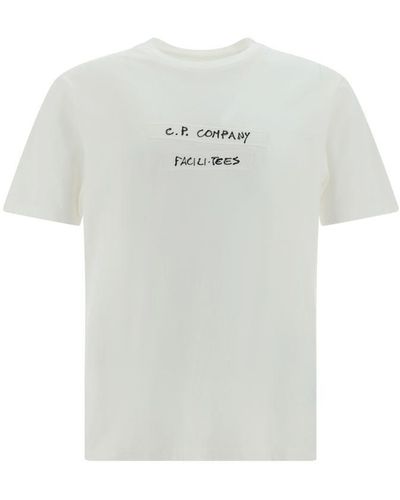 C.P. Company T-shirts - White