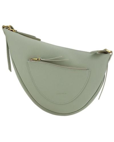 Coccinelle Snuggie Shoulder Bag - Gray