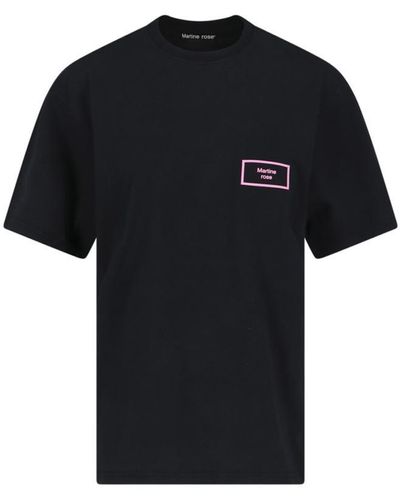 Martine Rose T-Shirts And Polos - Black