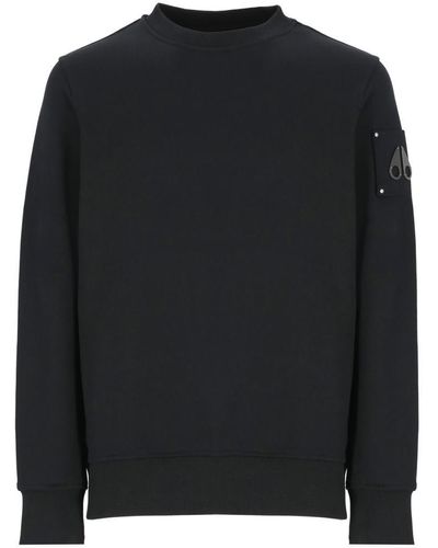 Moose Knuckles Sweaters - Black