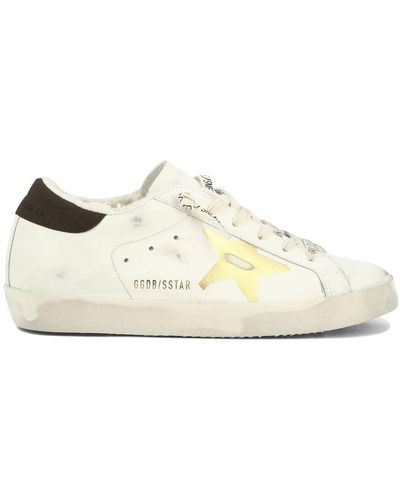 Golden Goose "super-star" Trainers - White