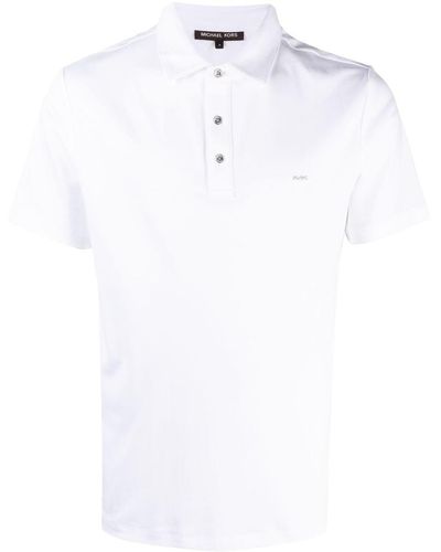 Michael Kors Sleek Mk Polo - White