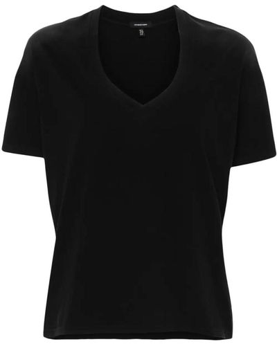 R13 Short-sleeve Cotton T-shirt - Black