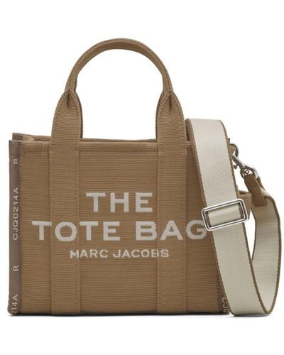 Marc Jacobs Small The Jacquard Tote Bag - Metallic