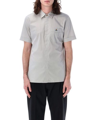 Vivienne Westwood Classic Short Sleeves Shirt - Gray