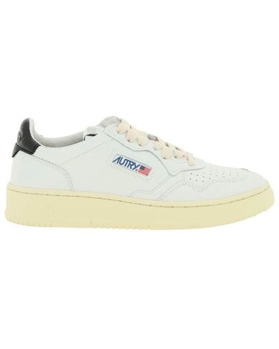 Autry Leather Medalist Low Trainers - Multicolour