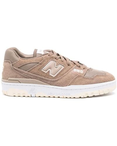New Balance 550 Suede Sneakers - Pink