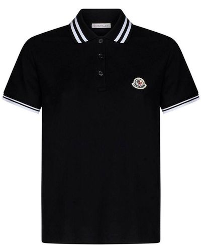 Moncler T-shirts And Polos - Black