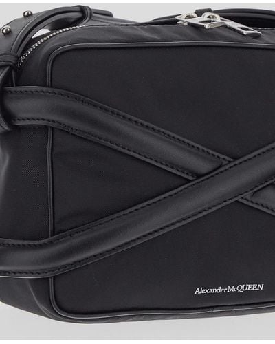 Alexander McQueen The Harness Camera Bag - Black