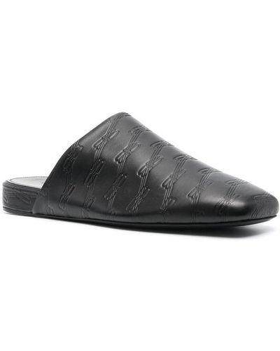 Balenciaga Cozy Bb Slippers - Black
