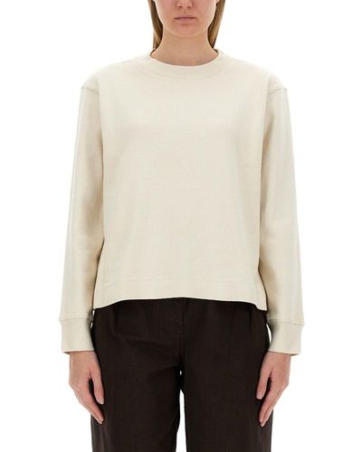 Margaret Howell Cotton Sweatshirt - White