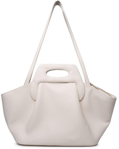 THEMOIRÈ 'Dhea' Vegan Leather Bag - White
