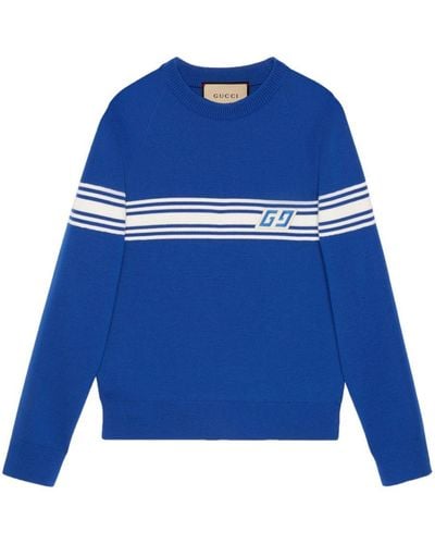 Gucci Jumpers - Blue