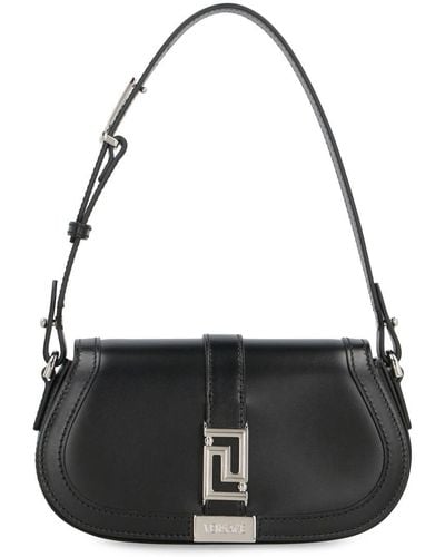 Versace Greca Goddess Mini Shoulder Bag - Black