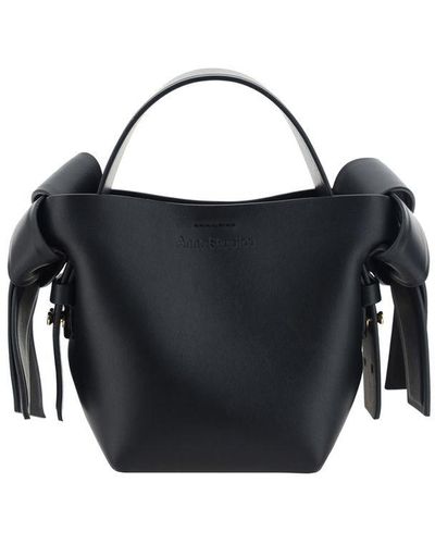 Acne Studios Musubi Micro Leather Handbag - Black