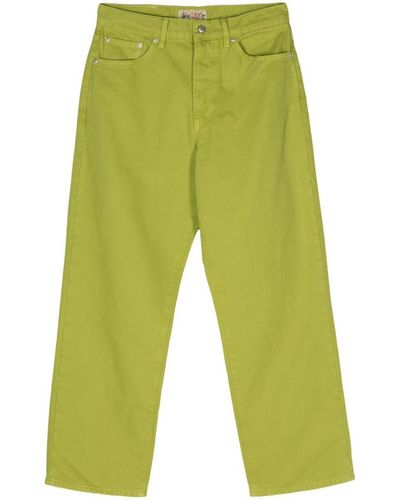 Stussy Washed Canvas Classic Jeans - Green