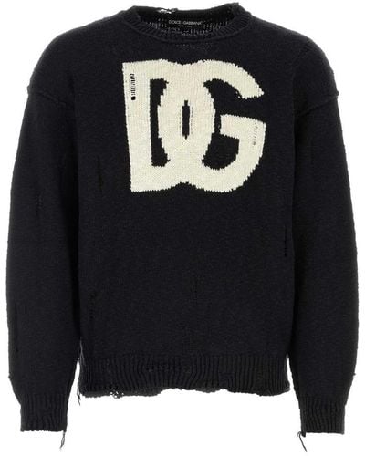 Dolce & Gabbana Dolce&Gabbana Knitwear - Black