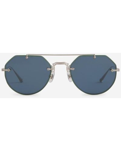 Matsuda Geometric Sunglasses M3121 - Blue