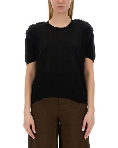Uma Wang Cotton T-Shirt - Black