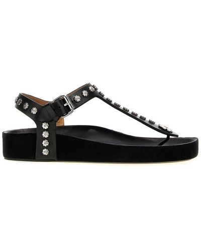 Isabel Marant 'Enore' Sandals - Black