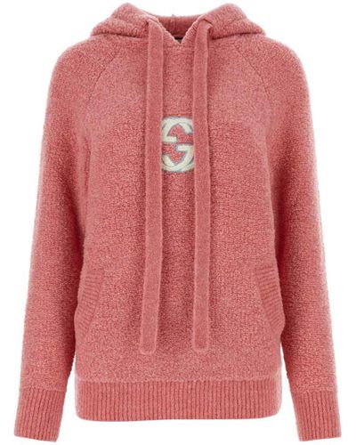 Gucci hoodie best sale pink
