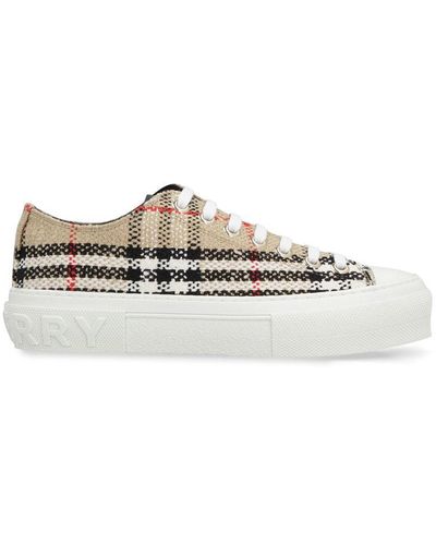 Burberry Fabric Low-Top Trainers - Black