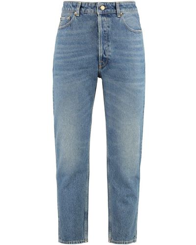 Golden Goose Happy Straight Leg Jeans - Blue