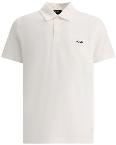 A.P.C. "austin" Polo Shirt - White
