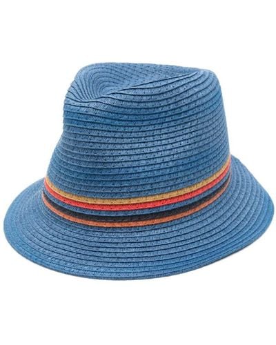 Paul Smith Fedora Hat - Blue
