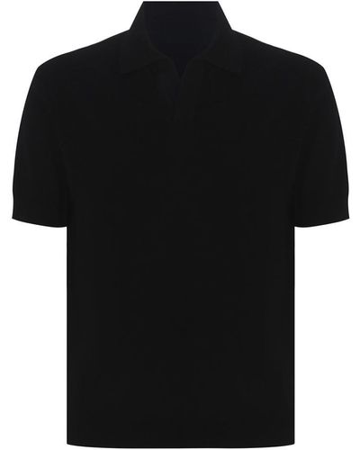 FILIPPO DE LAURENTIIS T-Shirts And Polos - Black