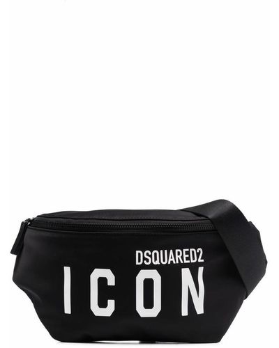 DSquared² Logo-print Belt Bag - Black