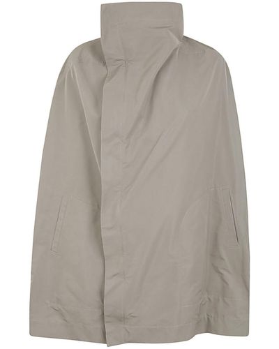 Rick Owens Sailbiker Coat Clothing - Grey