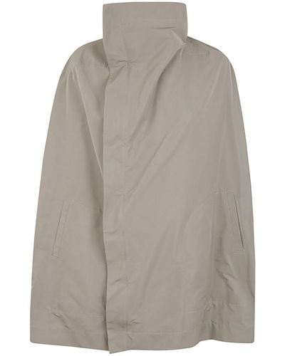 Rick Owens Sailbiker Coat Clothing - Gray