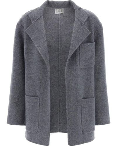 Totême Toteme Double-faced Wool Jacket - Gray