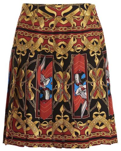 Moschino 'Bugs Bunny' Skirt - Multicolour