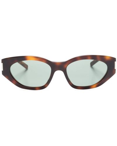 Saint Laurent Sl 638 Sunglasses - Brown