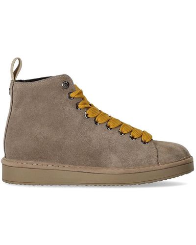 Pànchic Beige Yellow Boot - Brown