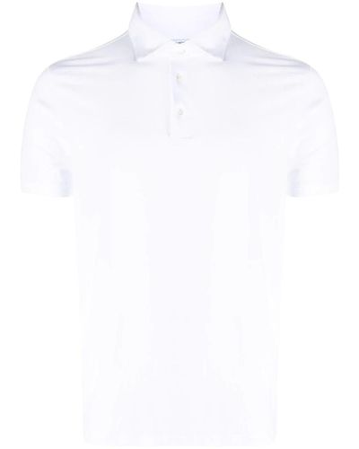 Malo Short-sleeved Polo Shirt - White