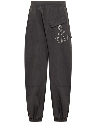 JW Anderson Twisted Joggers - Black