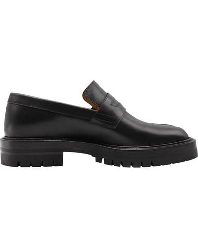 Maison Margiela Tabi Loafer Shoes - Black