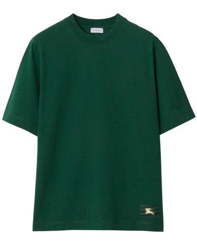 Burberry T-shirts And Polos - Green
