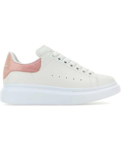 Alexander McQueen Sneakers With Logo, - White