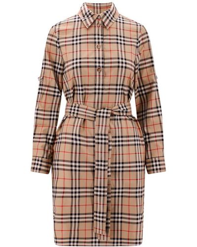 Burberry Dresses for | Online Sale to 87% | Lyst