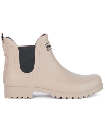 Barbour Ankle Boot - Natural