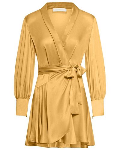 Zimmermann Mini Dresses - Yellow