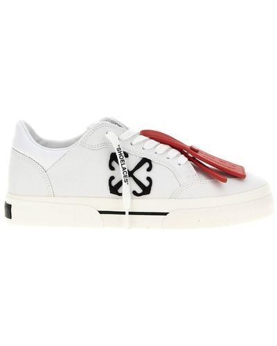 Off-White c/o Virgil Abloh Off- New Low Vulcanized Sneakers - White